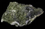 Epidote Crystal Cluster on Actinolite - Pakistan #68244-1